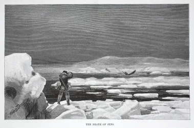 De dood van Jens, uitgegeven Londen 1886